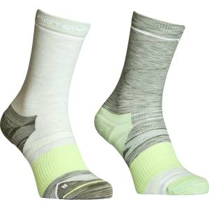 Ortovox Дамски туристически чорапи Ortovox Women's Alpine Mid Socks Merino socks - Green Acid - размер 39-41 (EU) (201-7484-0412)