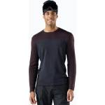 Smartwool Мъжки термоактивен суитшърт Smartwool Classic Thermal Merino Base Layer Colorblock Crew Boxed mink/charcoal