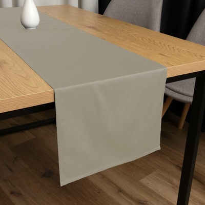 Biante Bavlněný satén běhoun ST-021 Latte 35x140 cm