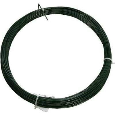 Drát 2,0 mm, pozink.+poplast., návin 30 m, mechová zelená
