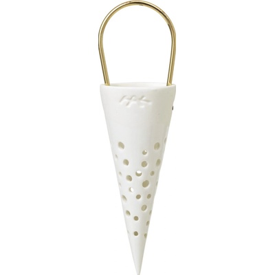 Vánoční ozdoba Nobili White 15,5 cm Kähler