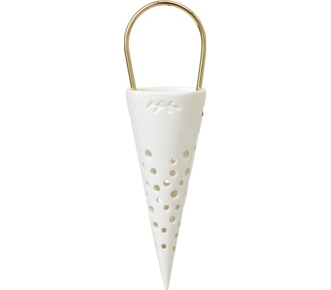 Vánoční ozdoba Nobili White 15,5 cm Kähler
