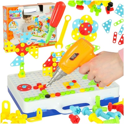 Creative Corner Šroubovák vruty stavební bloky 237 ks