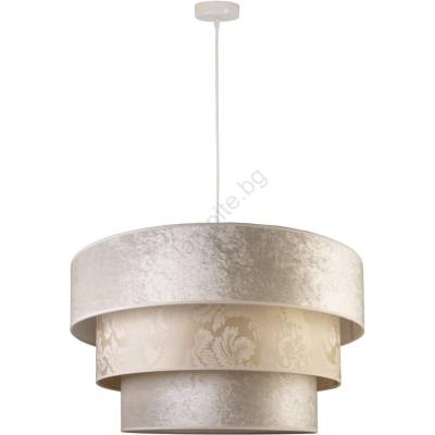 Duolla - Пендел LUNETA 1xE27/40W/230V Ø 45 см кремав (DU8996)