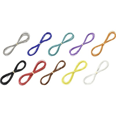 TRU COMPONENTS TC-9475604 signálové vedenie, 7 x 0.2 mm², farebná, 1 sada