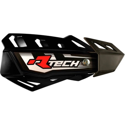 RACETECH (RTECH) chrániče páček FLX CROSS/ENDURO barva černá (se 2 typy držáků na řídítka a rukojeti)