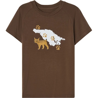 Isbjörn Детска тениска Isbjörn Kid's Buddy Tee T-shirt - Chocolate - размер 98/104 (EU) (704-5771-0112)