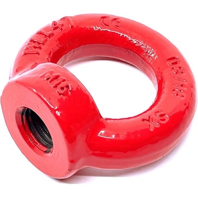 EU SELECT Závěsná matice DIN 582 tř 80 červená M14 M14 – Zboží Mobilmania