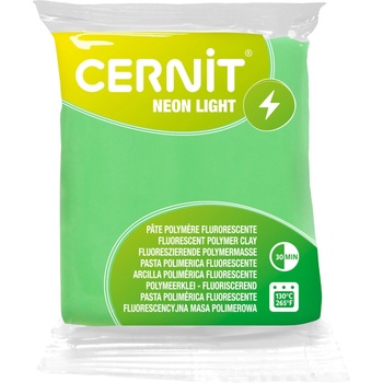 Image 1 of Cernit Polymer Clay Neon Light Полимерна глина Green 56 g (CE0930056600C)