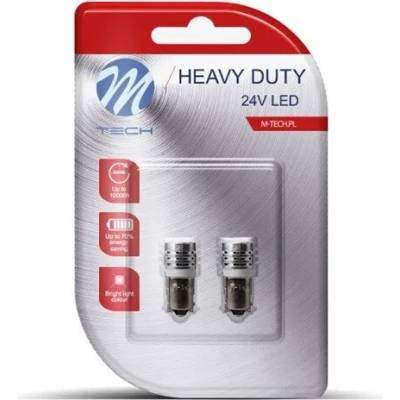 m-tech LED Ba9s 1x HP White 24V комплект (LB916W)