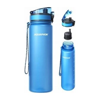 AQUAPHOR City Filter Bottle 800 ml, blue