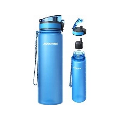 AQUAPHOR City Filter Bottle 800 ml, blue