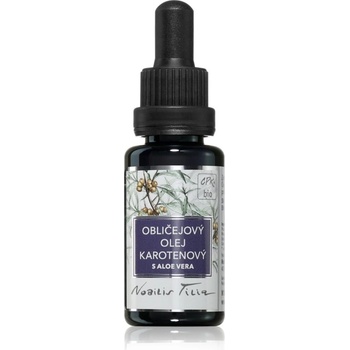 Nobilis Tilia Obličejový olej Karotenový s Aloe Vera подхранващо олио за лице 20ml