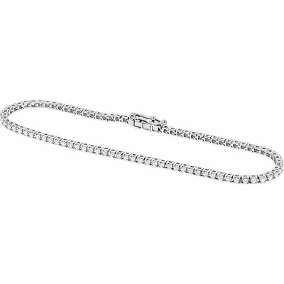 Eppi Zlatý tenisový náramek s lab-grown diamanty Graf BR47615