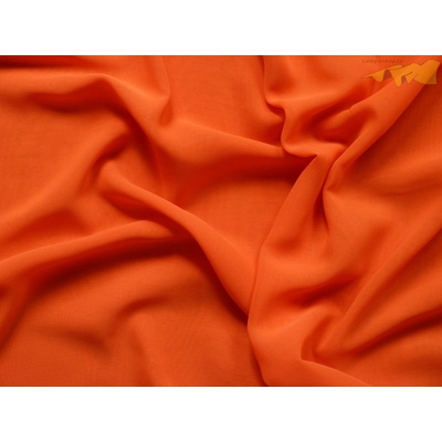 šifon 807 oranžový