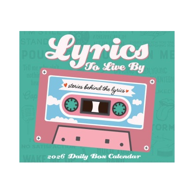 Willow Creek Press Calendars Lyrics to Live by 2026 5.4 X 6.2 Box Calendar | Willow Creek Press