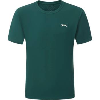 Slazenger Тениска Slazenger Men's Perf Tennis Short Sleeve Performance T-Shirt - Green