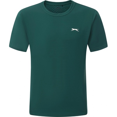 Slazenger Тениска Slazenger Men's Perf Tennis Short Sleeve Performance T-Shirt - Green