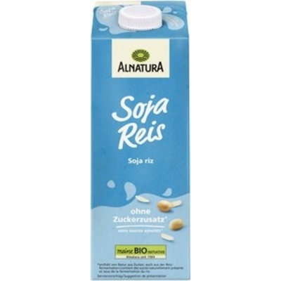Alnatura Био напитка от соя и ориз - без захар - 1 л