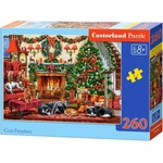 Castorland Пъзел Castorland от 260 части - Уют край камината - baby