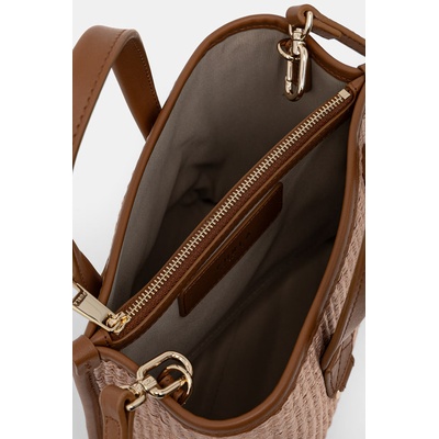 Furla чанта crossbody дамска от сплетена материя Divide It Mini Tote (WB02068.BX4493.4935S)