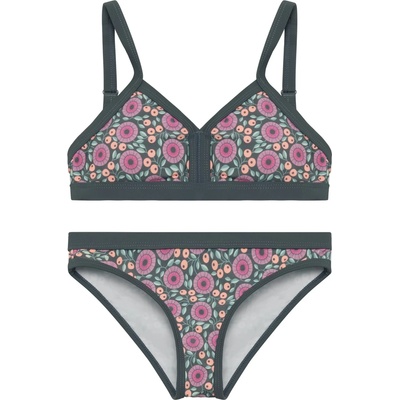 Color Kids Детски комплект бикини Color Kids Kid's Junior Bikini AOP Bikini - Turbulence - размер 152 (EU) (750-2560-0216)