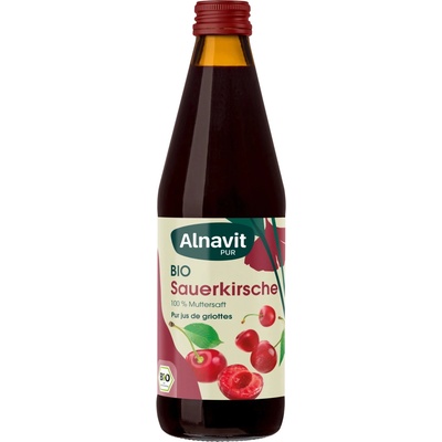 Alnavit Bio přímá višňová šťáva 330 ml