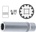 KS TOOLS Дълги вложки gear lock 1/4"