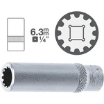 KS TOOLS Дълги вложки gear lock 1/4"