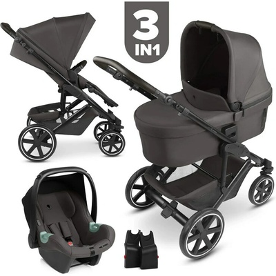 ABC Design Sierra 3in1 Stroller Set Nut 2026