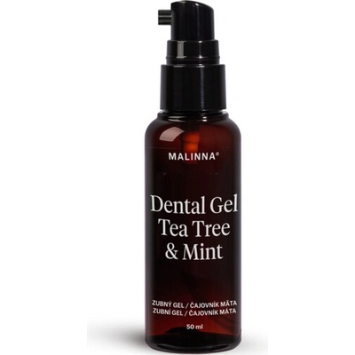 MALINNA Dentální gel tea tree & máta 50 ml