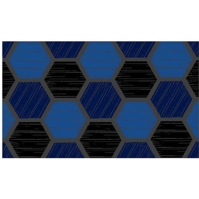 Déco Design Imperial Honeycomb modrá 150 x 90 cm