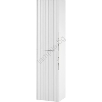 Cersanit S1015-010 - Стенен шкаф за баня TIRSO 160x40 см матово бял (CS0211)