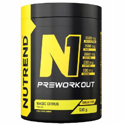 NUTREND N1 Pre-Workout 510 g