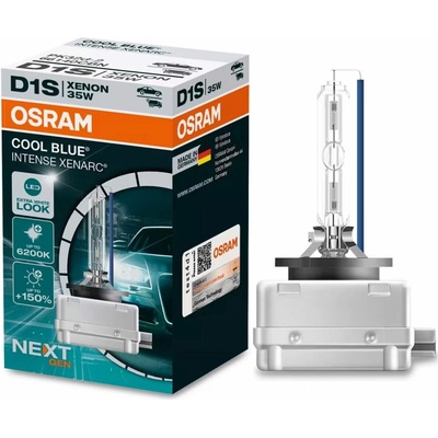 Autožárovka Osram Xenarc Cool Blue Intense NextGen D1S 85V 35W PK32d-2 150% - krabička 1ks – Zboží Mobilmania