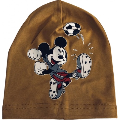 Čiapka s aplikáciou Mickey Maus Horčicová