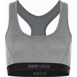 super. natural Термоактивен сутиен super. natural Tundra 220 Semplice cashmere grey melange