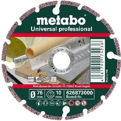 Metabo Diamantový řezný kotouč 76 x 10 mm 626873000