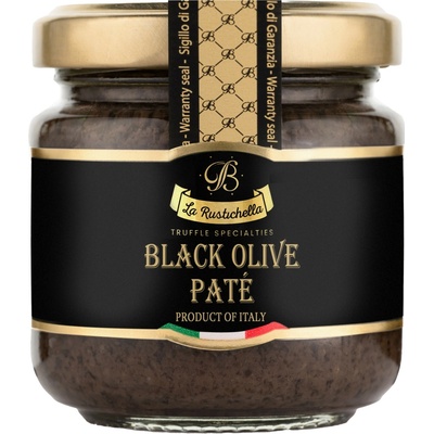 LA RUSTICHELLA Paštika z černých oliv 90 g