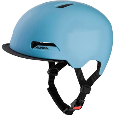 Alpina Каска за велосипед Alpina Brooklyn Bike helmet - Smoke / Blue Matt - размер 52-57 cm (851-1090-0711)