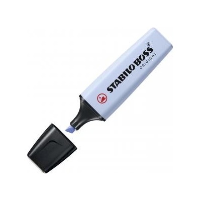 Zvýrazňovač STABILO BOSS ORIGINAL modrý pastelový