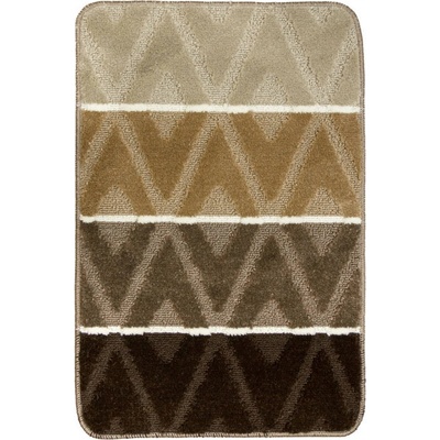 Najkoberce Palma béžový hnedý kosoštvorce 50 x 80 cm