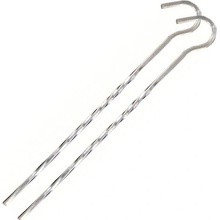 PRO-FORCE Kolík stanový kroucený OCELOVÝ 18 cm 10ks