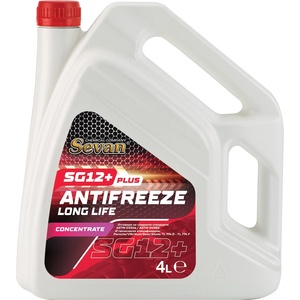 SEVAN Антифриз Long Life SG12+ концентрат (-74C), 4л (SVN SG12+ 4L)