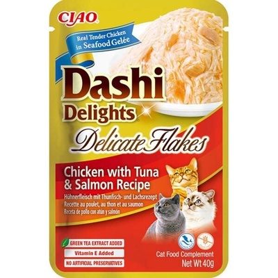 Churu Cat Dashi Delights Deli Flakes Chick&Tun&Salm 40 g