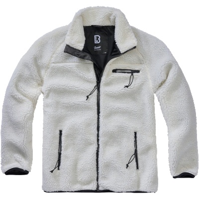 Brandit Брандирано яке от полар Teddyfleece, бяло (5021.7)