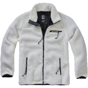 Brandit Брандирано яке от полар Teddyfleece, бяло (5021.7)