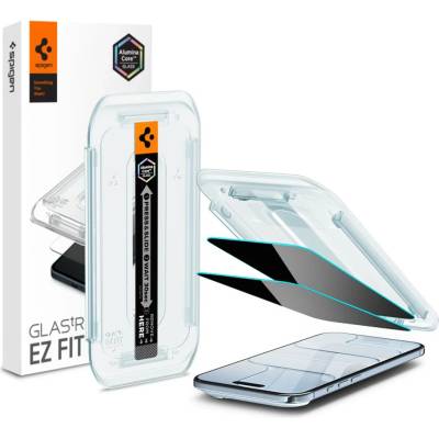 Spigen Glass tR EZ Fit (Privacy) комплект от 2 бр. , прозрачно - iPhone 17 Air (AGL09862)