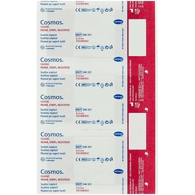 Cosmos Classic textilná náplasť 8 x 4 cm 3 ks
