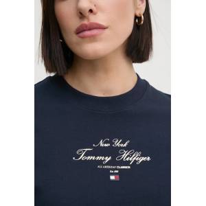 Tommy Hilfiger Памучна рокля (WW0WW43830)